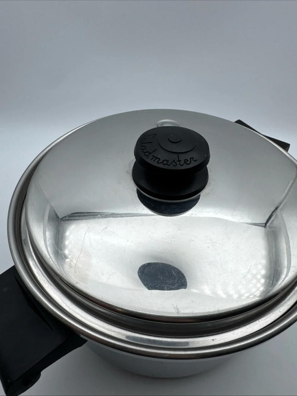 Saladmaster 18-8 Tri-Clad Stainless Steel Mini Stockpot 4 Qt Vapo-Lid USA